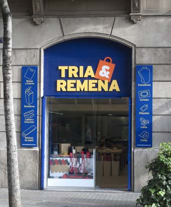 la tienda de Tria & Remena.